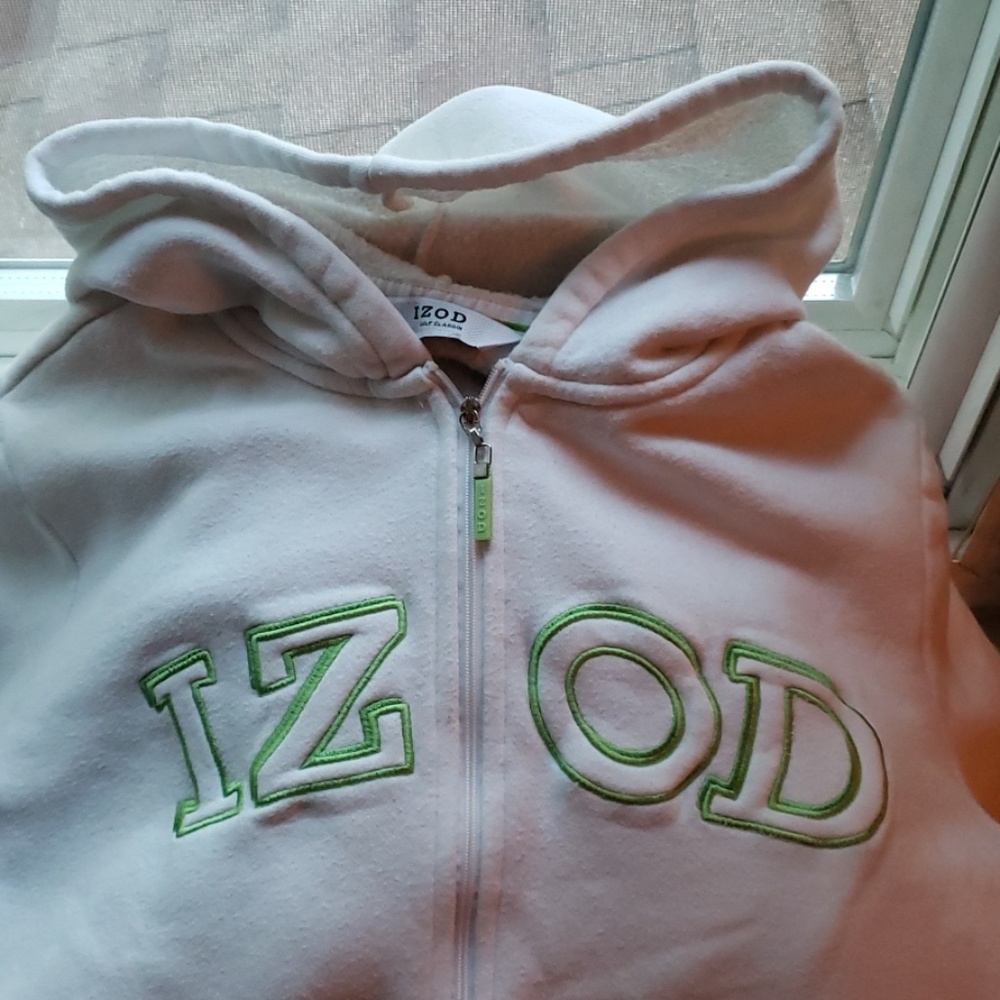 IZOD, Large, full zip, hoodie,